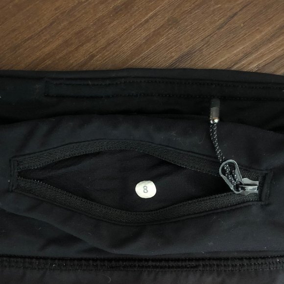 Lululemon speed shorts black, size 8 - Picture 4 of 4